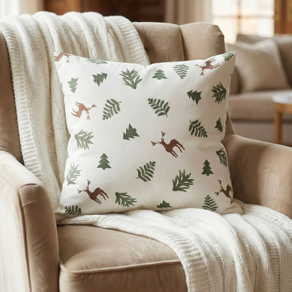 Christmas Gazelle Cushion 45*45