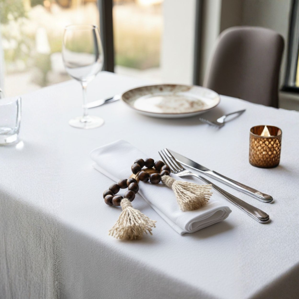 Napkin Ring handmade set 6 pieces